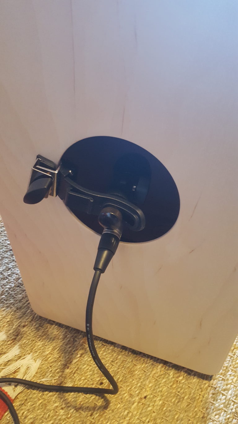 Comment amplifier son Cajon ? (et s&rsquo;enregistrer)