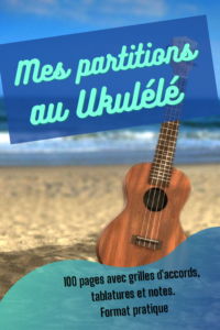 Couverture livret partitions au ukulélé